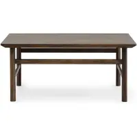 Normann Copenhagen Grow salontafel 80x80cm smoked oak