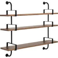 Gubi Démon Plank 155 cm | 3 shelves | American Walnut