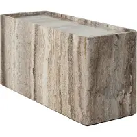 Gubi Pietra bijzettafel 30x80x40 cm Lively sepia