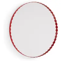 HAY Arcs Mirror spiegel Ø60 cm Red