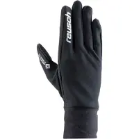 Reusch Vingerhandschoenen 'Karayel Windstopper Touch-Tec' zwart / wit