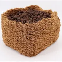 Aquagart 9 kokosplantmanden 25 x 25 x 20 cm, vijvermand voor oevermat en hellingmat