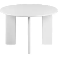 Beliani COSMO - Ronde eettafel - Wit - 100 cm - MDF