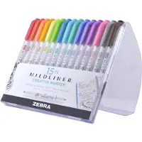 BOKUS Mildliner - highlighters - 15 stuks