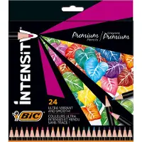 BIC Intensity Premium Kleurpotloden 3,3 mm Kleurenassortiment 24 Stuks