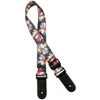 Gaucho GSTU80MC Ukulele Draagriem Veelkleurige Bloemen