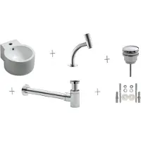 Boss & Wessing Bws fonteinkraan zeta one-pack ronos wit
