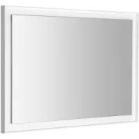 Sapho Flut Led spiegel met achtergrondverlichting 100x70cm, wit