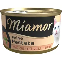 Miamor 12x85g Pastei Gevogelte & Lever Kattenvoer