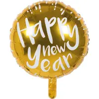 Boland - Folieballon 'Happy new year' - Multi - Folieballon