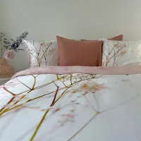 Town & Country Dekbedovertrek Barlow Pink Satijn-200 x 200 / 220 cm | 2-Persoons