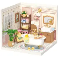 Rolife , DIY Huisje Super Creator Pop Bubble Bathroom, DW014B, 16,3x16,3x15,2cm