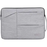 Canvas Artisan Laptopsleeve 13 inch - Laptophoes - Grijs