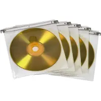 Hama Hangende hoesjes - - 2 CD/DVD - Capaciteit: 25 - Kleur: wit - Aantal: 25