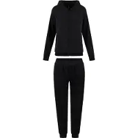 Lingadore - Velvet Fluffy Huispak - maat 3XL - Zwart