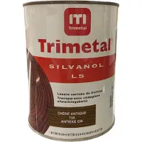 Trimetal Silvanol LS - Zijdeglans transparante - 1 pot systeem beits - 1 L - 733 Antiek Eik