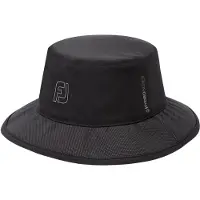 Footjoy Hydroseries L/XL Black Bucket Hat