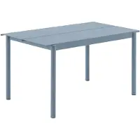 Muuto Linear Steel Tafel Pale Blue | 140 x 75 CM | 55.1 x 29.5"