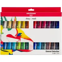 Amsterdam 20ml Standaard Acrylverf Set 24/Pkg-