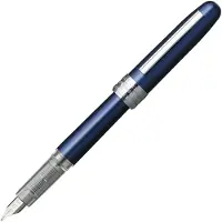 Platinum Plaisir Vulpen Blue Medium