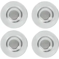 Nobo Rond Whiteboard-magneten Transparant 32 mm 4 Stuks