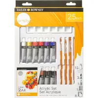BOKUS Simply Acrylverfset 25 stuks