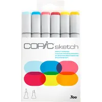 Copic Sketch 6-pack Perfect Primaries