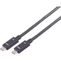 Bkl Electronic 10080131 USB-C  verbindingskabel, TB4, UltraFlex, 0,25 m 1 stuk(s)