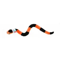 Merkloos Knuffeldieren pluche slang van ongeveer 45 cm - Knuffeldier