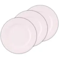 Givi Italia Feestbordjes/bbq bordjes - 40x - lavendel paars - rond - papier/karton - 27cm - biologisch afbreekbaar - groot