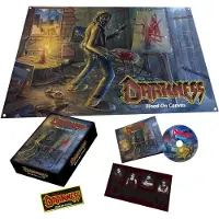 Darkness CD - Blood on canvas - voor Geen - standaard - Maat Standard