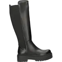 La strada Damenschuhe Stiefel Reißverschluss Schwarz Freizeit
