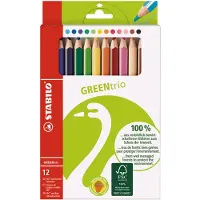 Stabilo GreenColors Jumbo Coloring pencils 12 pcs