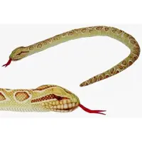 Merkloos Gevlekte python slangen knuffels 150 cm knuffeldieren - Knuffeldier