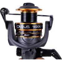 Mikado Carus Fd Spinning Reel Zwart 2000
