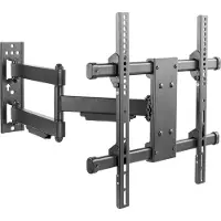 Wolff Mount Samsung TV Muurbeugel – Draaibaar & Kantelbaar – Geschikt tot 55 Inch – Max. 35 KG – VESA 400x400 – Tot 61,5 cm Uitschuifbaar