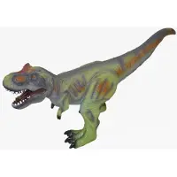 Cornelissen speelfiguur - T-Rex dinosaurus - 63 cm - groot - speelgoed - kunststof - dieren - groen