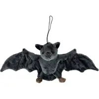 Cornelissen Pluche knuffel Vleermuis - 36 cm - Vleermuizen Halloween decoratie dieren