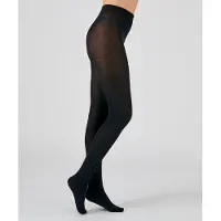 Damart - Panty van mix van merinowol en Thermolactyl 195D - Dames - Zwart - S