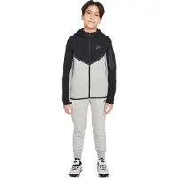 Nike Tech Fleece Sportswear Trainingspak Kids Zwart Lichtgrijs