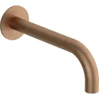 Hotbath Cobber CB7098 Uitloop 23cm - Verouderd Messing - Messing - Kranen, Badkranen, Baduitlopen - 8719874203418