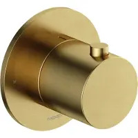 Hotbath Cobber thermostatische douchekraan afbouwdeel messing geborsteld PVD
