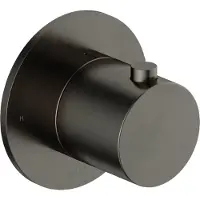 Hotbath Cobber thermostatische douchekraan afbouwdeel verouderd ijzer