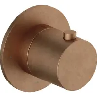 Hotbath Cobber thermostatische douchekraan afbouwdeel verouderd messing