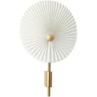 Gejst Wandlamp Liris, dimbaar, messing / goud, Woon-/ Eetkamer, metaal, Design, wandlamp
