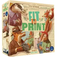Alderac entertainment group Fit To Print English Board Game Veelkleurig