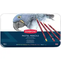 Derwent Pastel Potloden - Assortiment in blik - 4mm - 72 stuks