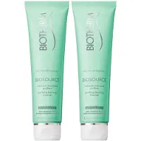 Biotherm Biosource hydra-mineral cleanser foaming mousse 2x150 ml Schuim