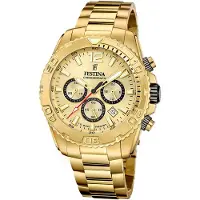 Festina Analoog horloge goud