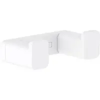 Hansgrohe Addstoris handdoekhaak dubbel mat wit